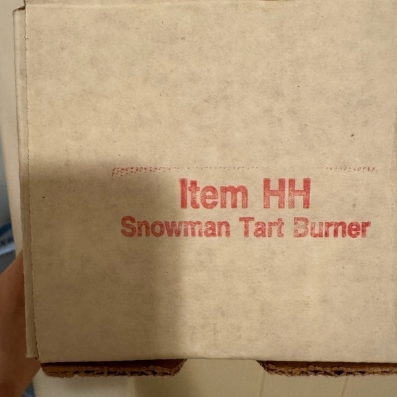 Snowman tart burner - Picture 8 of 8